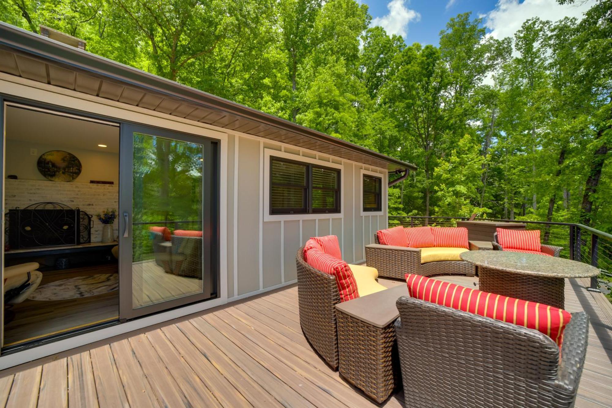 Remote Smoky Mtn Escape With Views And Trail Access! Villa Cullowhee Luaran gambar